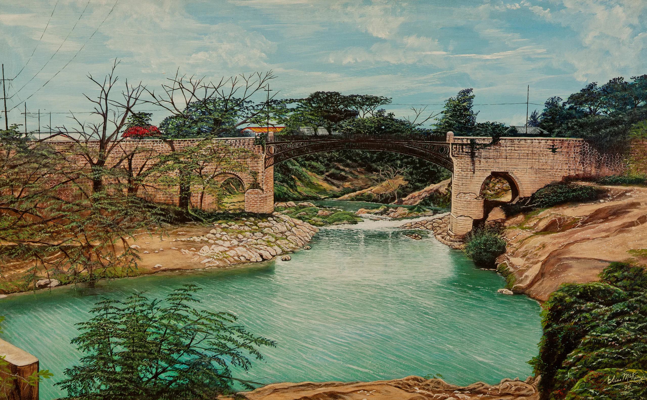 Spanish Town, St. Catherine, Old Kingston Bridge
