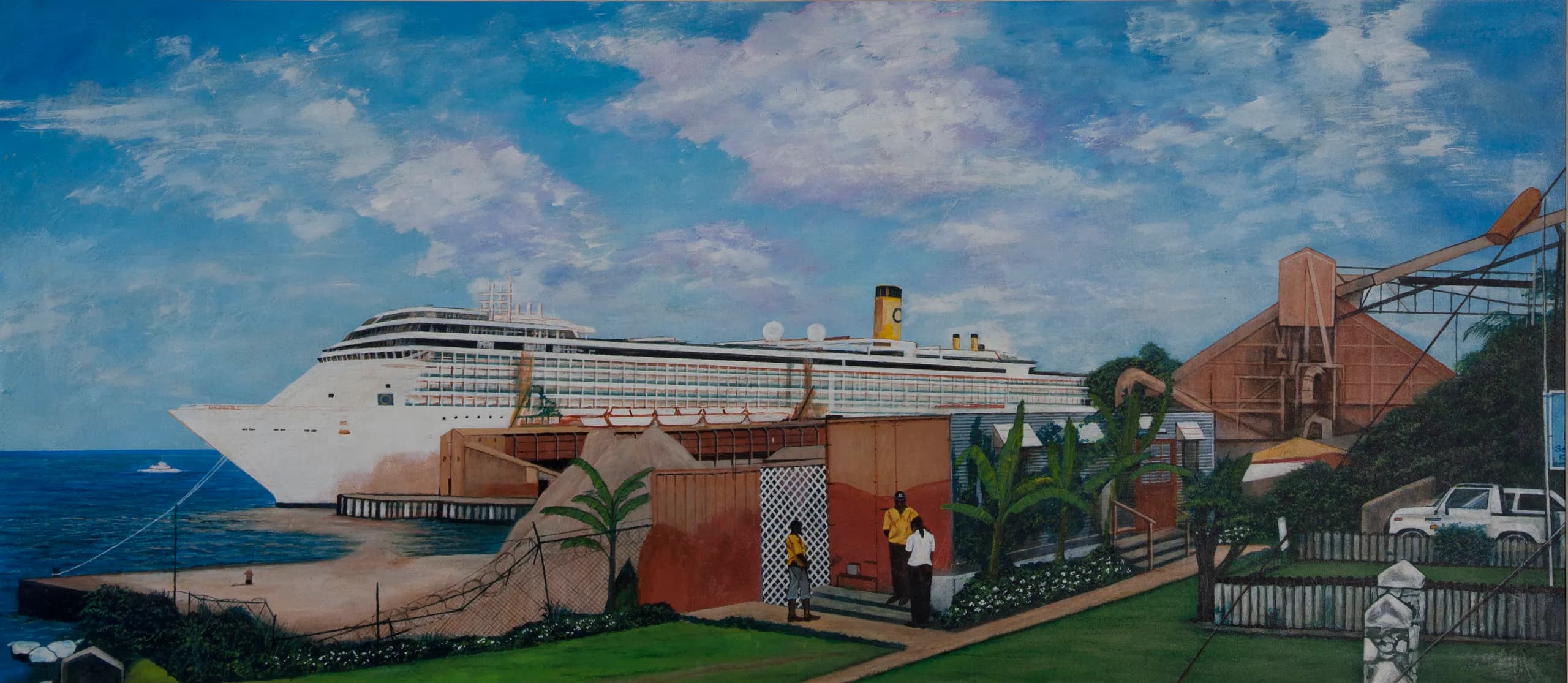 The Costa Line Ship